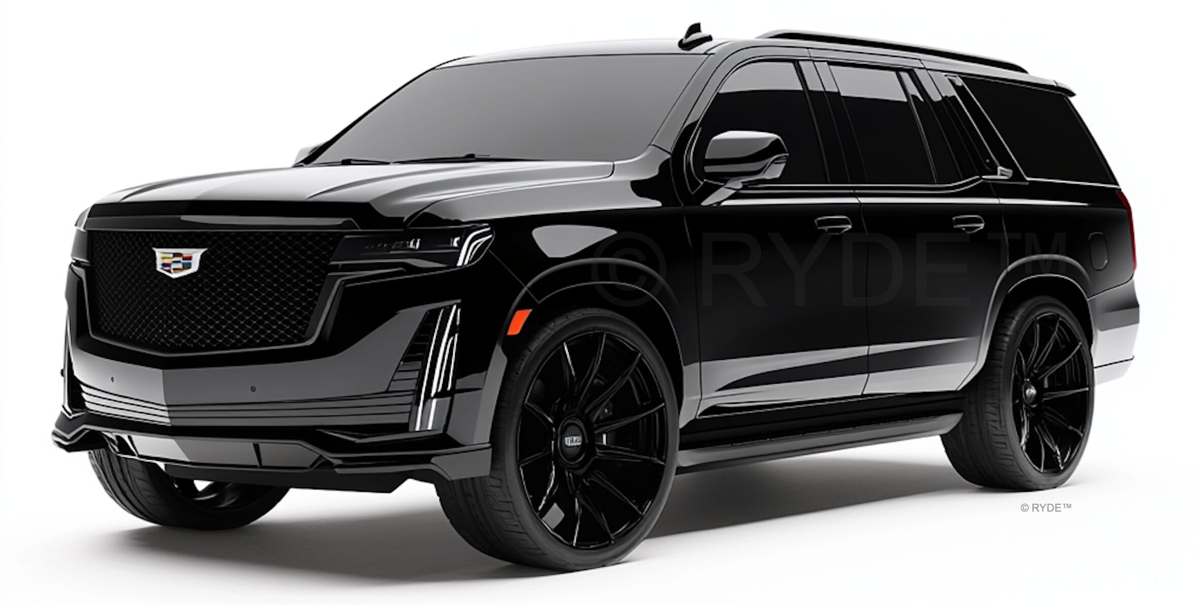 Black luxury sedan airport shuttle for Olympia to SeaTac service
