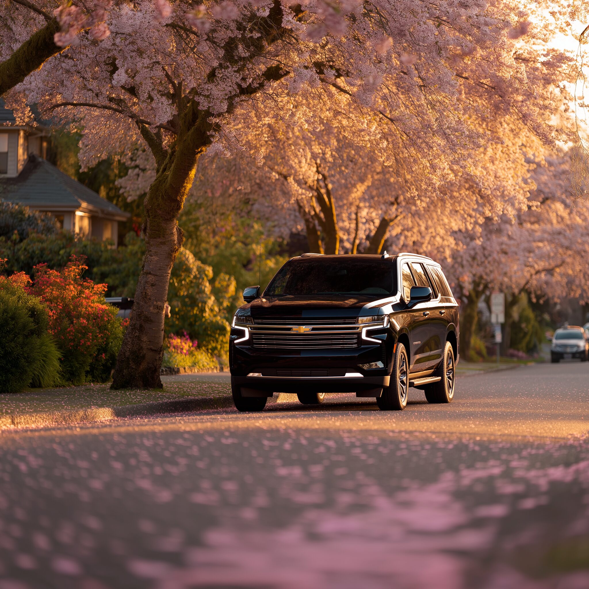 Luxury wine tour transportation service in Woodinville vineyard